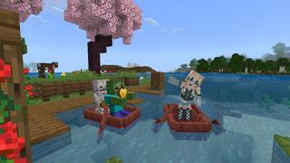 Screenshot of the Minecraft Bedrock Marketplace product Peaceful+ created by Glowfischdesigns.