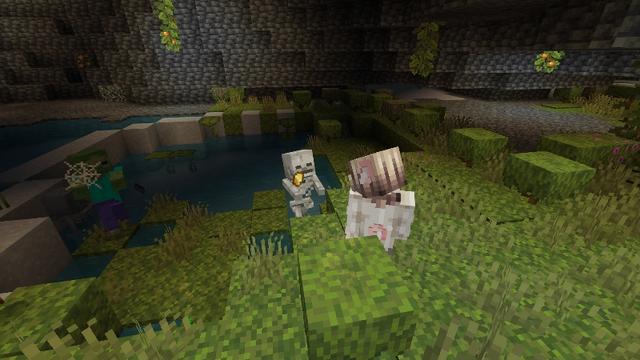 Screenshot of the Minecraft Bedrock Marketplace product Peaceful+ created by Glowfischdesigns.