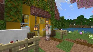 Screenshot of the Minecraft Bedrock Marketplace product Peaceful+ created by Glowfischdesigns.