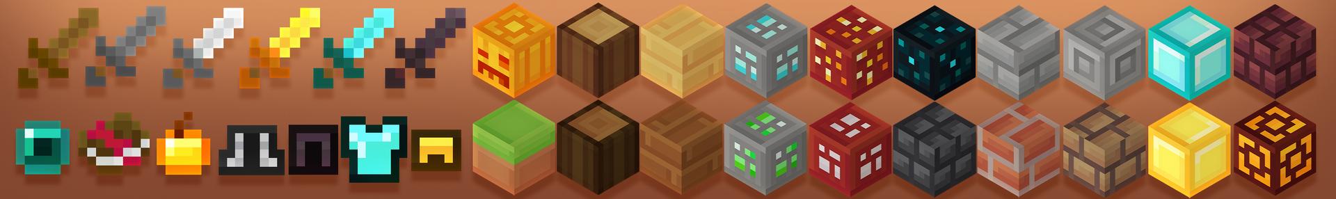 Panorama of the Minecraft Bedrock Marketplace product Plastic 8x8 created by Glowfischdesigns.