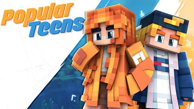 Thumbnail of the Minecraft Bedrock Marketplace product Popular Teens created by Glowfischdesigns.