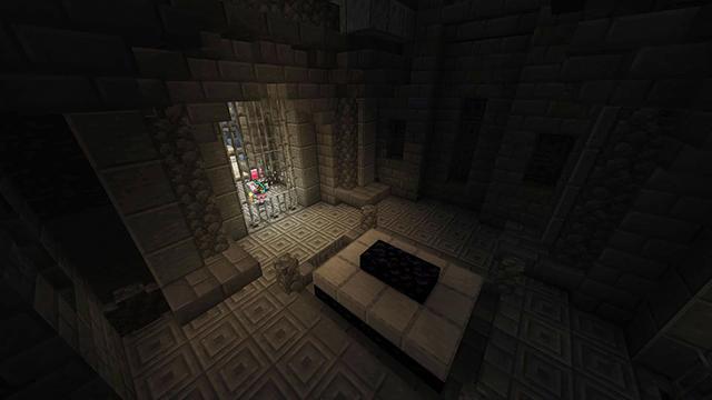 Screenshot of the Minecraft Bedrock Marketplace product Rainbow Skyblock created by Glowfischdesigns.