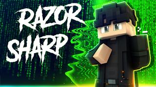 Thumbnail of the Minecraft Bedrock Marketplace product Razor Sharp created by Glowfischdesigns.