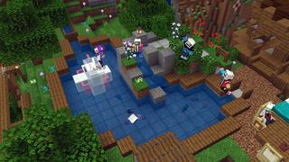 Screenshot of the Minecraft Bedrock Marketplace product Ultimate Hill Base 2 created by Glowfischdesigns.