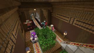 Screenshot of the Minecraft Bedrock Marketplace product Ultimate Hillbase 3 created by Glowfischdesigns.