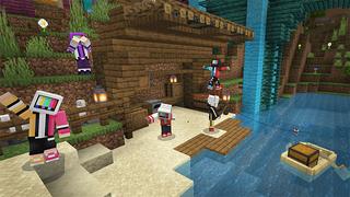 Screenshot of the Minecraft Bedrock Marketplace product Ultimate Hillbase 3 created by Glowfischdesigns.