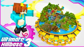 Thumbnail of the Minecraft Bedrock Marketplace product Ultimate Hillbase 3 created by Glowfischdesigns.