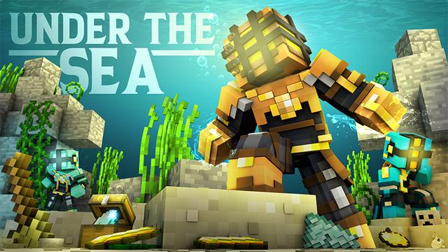 Thumbnail of the Minecraft Bedrock Marketplace product Under the Sea created by Glowfischdesigns.