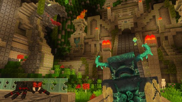 Screenshot of the Minecraft Bedrock Marketplace product Abandoned Realms created by GoE-Craft.