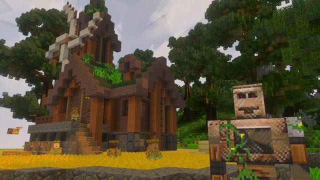 Screenshot of the Minecraft Bedrock Marketplace product Abandoned Realms created by GoE-Craft.
