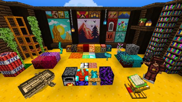 Screenshot of the Minecraft Bedrock Marketplace product Advanced Default Textures created by GoE-Craft.