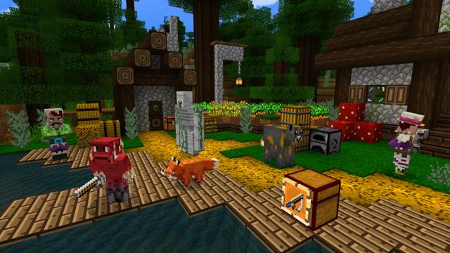 Screenshot of the Minecraft Bedrock Marketplace product Advanced Default Textures created by GoE-Craft.