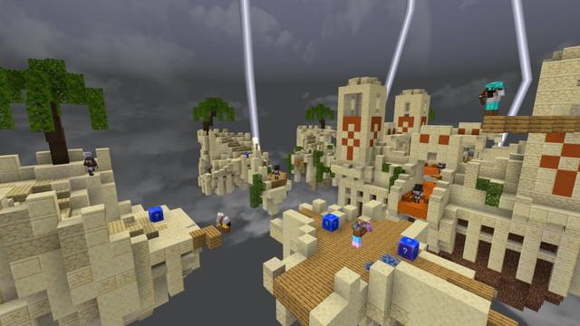 Screenshot of the Minecraft Bedrock Marketplace product Advanced Skywars created by GoE-Craft.