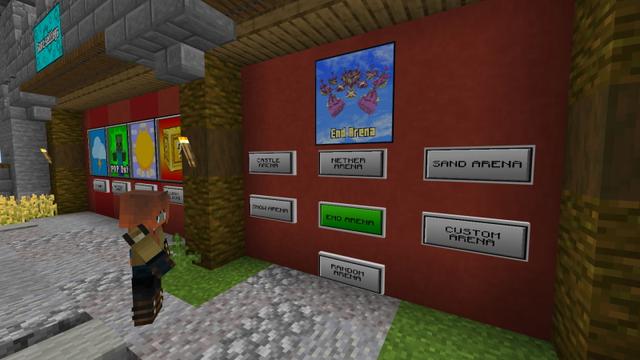 Screenshot of the Minecraft Bedrock Marketplace product Advanced Skywars created by GoE-Craft.