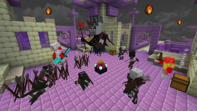 Screenshot of the Minecraft Bedrock Marketplace product Advanced Skywars created by GoE-Craft.