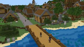 Screenshot of the Minecraft Bedrock Marketplace product Advanced Village Survival created by GoE-Craft.