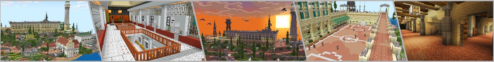 Panorama of the Minecraft Bedrock Marketplace product Alcatraz Prison created by GoE-Craft.