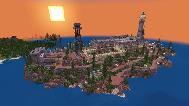 Screenshot of the Minecraft Bedrock Marketplace product Alcatraz Prison created by GoE-Craft.