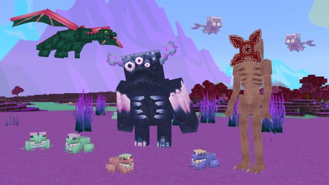 Screenshot of the Minecraft Bedrock Marketplace product Alien Worlds - Texture Pack created by GoE-Craft.