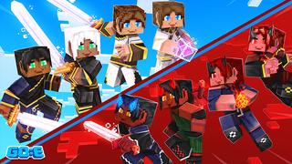 Thumbnail of the Minecraft Bedrock Marketplace product Angels vs Demons created by GoE-Craft.