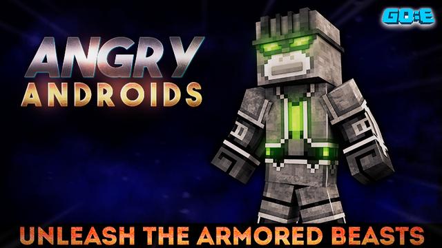 Thumbnail of the Minecraft Bedrock Marketplace product Angry Androids created by GoE-Craft.