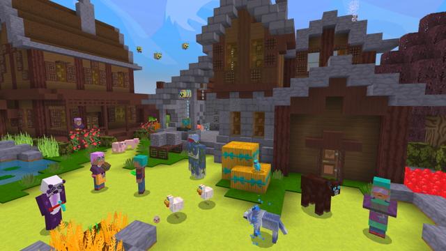 Screenshot of the Minecraft Bedrock Marketplace product Anime Style - Perfect Pixels created by GoE-Craft.