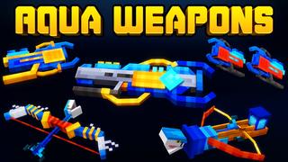 Thumbnail of the Minecraft Bedrock Marketplace product Aqua Weapons created by GoE-Craft.