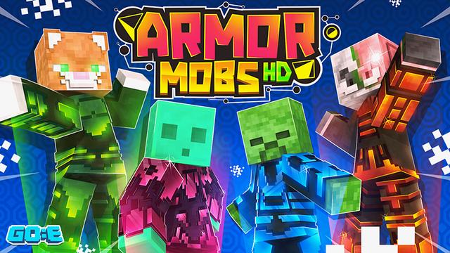 Thumbnail of the Minecraft Bedrock Marketplace product Armor Mobs HD created by GoE-Craft.