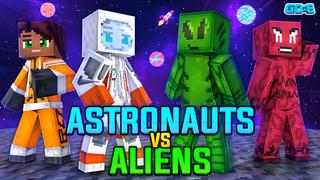 Thumbnail of the Minecraft Bedrock Marketplace product Astronauts vs Aliens created by GoE-Craft.