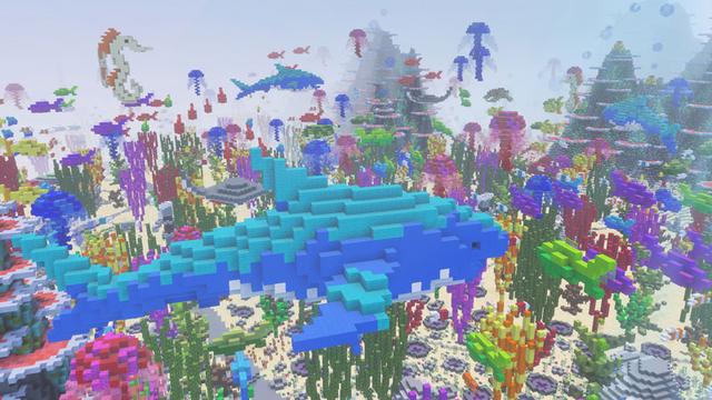 Screenshot of the Minecraft Bedrock Marketplace product Atlantis - Treasure Hunt created by GoE-Craft.