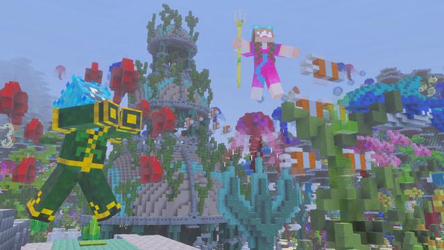 Screenshot of the Minecraft Bedrock Marketplace product Atlantis - Treasure Hunt created by GoE-Craft.