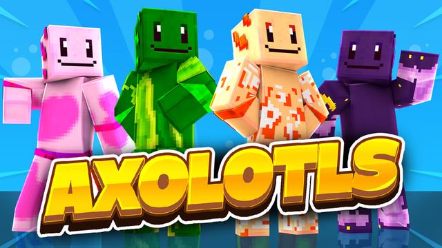 Thumbnail of the Minecraft Bedrock Marketplace product Axolotls created by GoE-Craft.