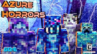 Thumbnail of the Minecraft Bedrock Marketplace product Azure Horrors Skin Pack created by GoE-Craft.