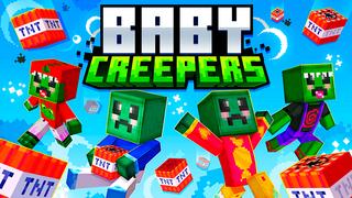 Thumbnail of the Minecraft Bedrock Marketplace product Baby Creepers created by GoE-Craft.