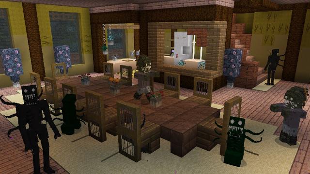 Screenshot of the Minecraft Bedrock Marketplace product Backrooms Mansion created by GoE-Craft.