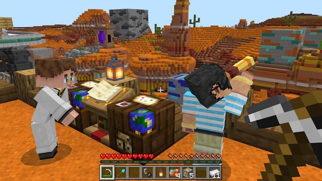 Screenshot of the Minecraft Bedrock Marketplace product Badlands Mines created by GoE-Craft.