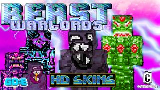 Thumbnail of the Minecraft Bedrock Marketplace product Beast Warlords - Skin Pack created by GoE-Craft.