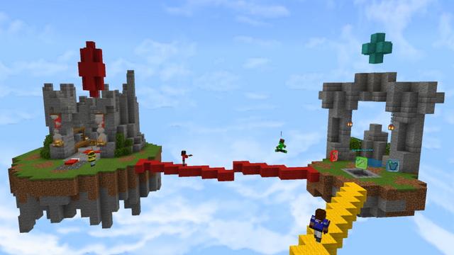 Screenshot of the Minecraft Bedrock Marketplace product Bed Wars Blitz created by GoE-Craft.