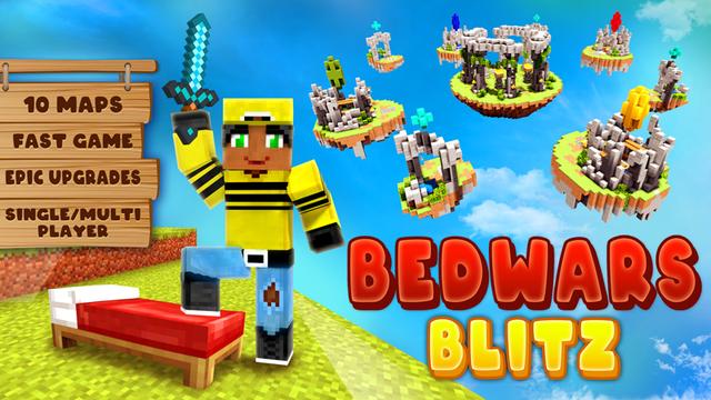 Thumbnail of the Minecraft Bedrock Marketplace product Bed Wars Blitz created by GoE-Craft.