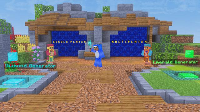 Screenshot of the Minecraft Bedrock Marketplace product Bed Wars Classic created by GoE-Craft.