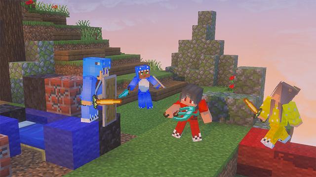 Screenshot of the Minecraft Bedrock Marketplace product Bed Wars Classic created by GoE-Craft.
