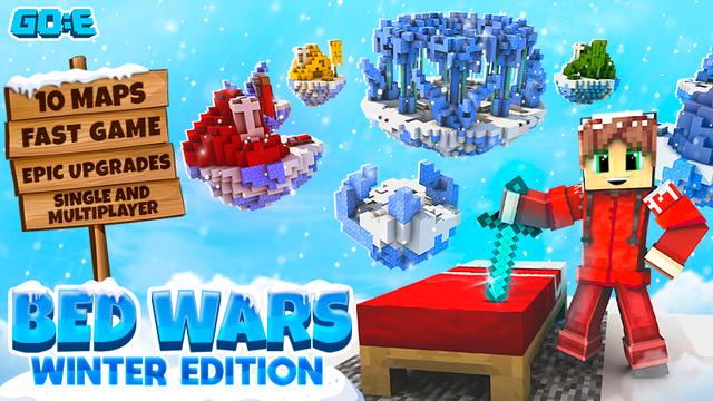 Thumbnail of the Minecraft Bedrock Marketplace product Bed Wars - Winter Edition created by GoE-Craft.