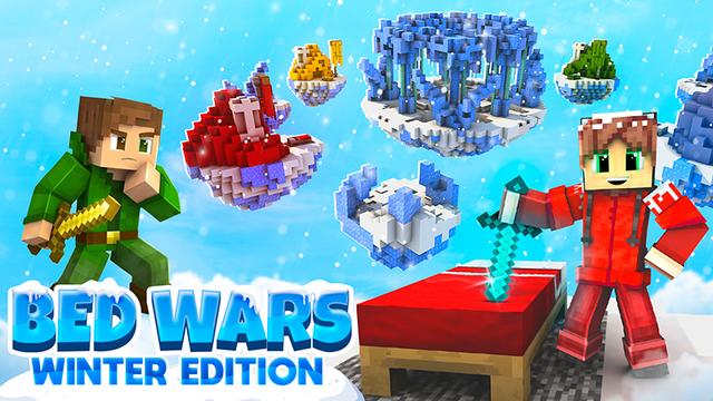 Thumbnail of the Minecraft Bedrock Marketplace product Bed Wars - Winter Edition created by GoE-Craft.