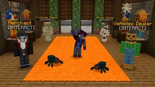 Screenshot of the Minecraft Bedrock Marketplace product Billionaire Halloween Mansion created by GoE-Craft.