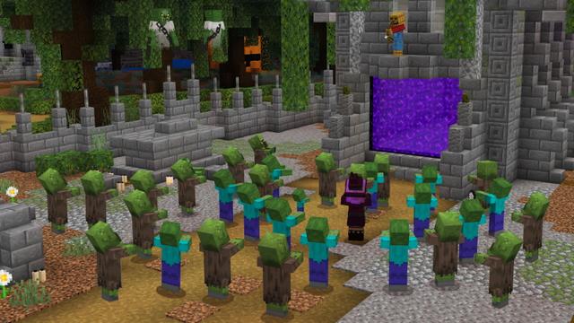 Screenshot of the Minecraft Bedrock Marketplace product Billionaire Halloween Mansion created by GoE-Craft.
