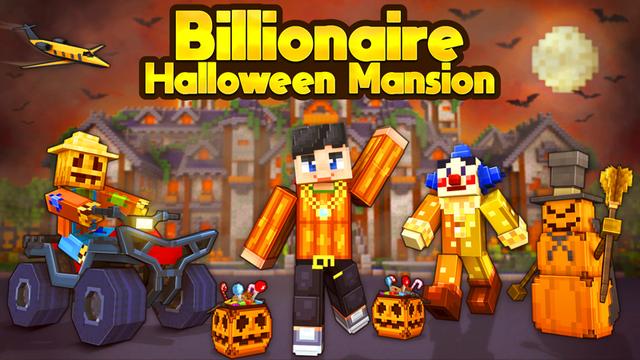 Thumbnail of the Minecraft Bedrock Marketplace product Billionaire Halloween Mansion created by GoE-Craft.