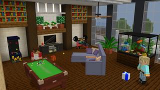 Screenshot of the Minecraft Bedrock Marketplace product Billionaire Summer Mansion created by GoE-Craft.