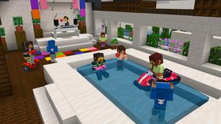 Screenshot of the Minecraft Bedrock Marketplace product Billionaire Summer Mansion created by GoE-Craft.