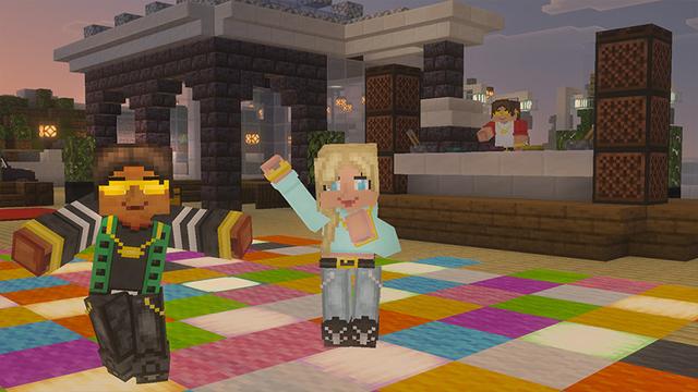 Screenshot of the Minecraft Bedrock Marketplace product Billionaire Summer Mansion created by GoE-Craft.