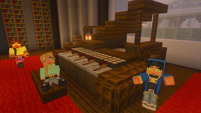 Screenshot of the Minecraft Bedrock Marketplace product Billionaire Summer Mansion created by GoE-Craft.